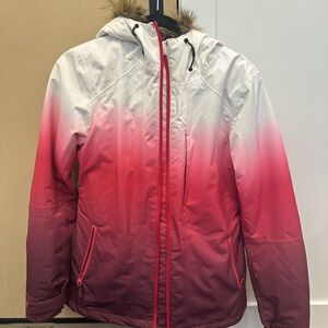 Gradient Pink Ski & Snow Jacket